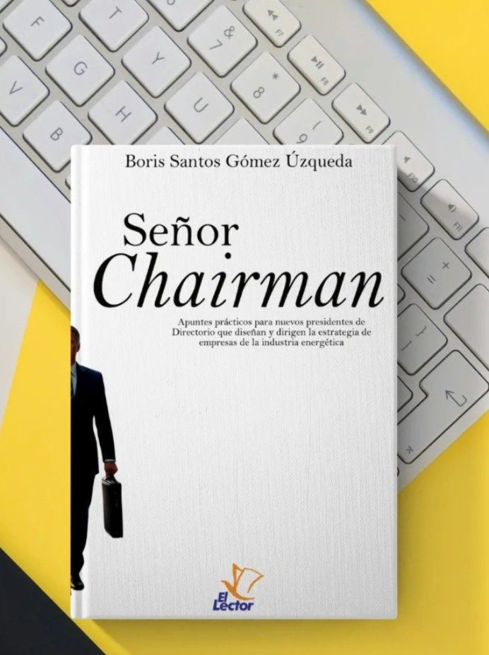 Para startups que empiezan a conformar directorios y estrategias empresariales, recomiendo leer: "Señor Chairman" del consultor y especialista de esa industria ⛽💡🔌🪫🔆☀️  <a href="/BorisSGomezU/">Boris Santos Gómez Úzqueda</a>  !
a.co/d/6hCQSsq