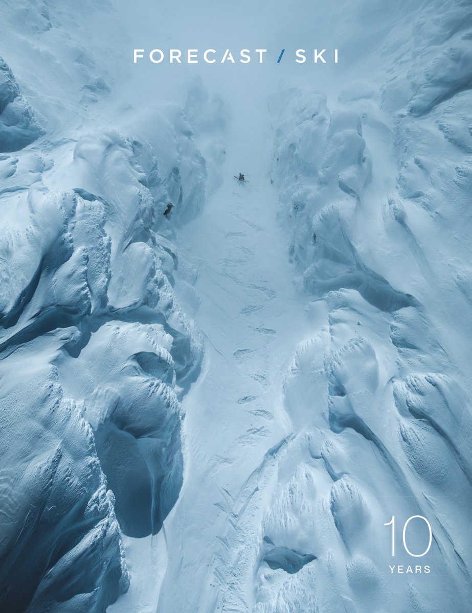Happy 10th Anniversary to us! Yep, that’s right, Forecast is a decade old, and our first issue of the year is due out next month. Subscribe for free (🇨🇦 only) before September 1st to have it shipped to your front door —&gt; t.ly/FEXFC 🎿 Angus Musgrave 📷 Yan Kaczynski