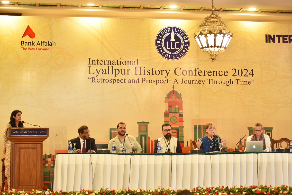Lyallpur Young Historians Club-LYHC (@younglyhc) on Twitter photo Dr. Anne Murphy from University of British Columbia, Canada is chaired the first Plenary Session "Importance of Regional History" at the International Lyallpur History Conference (26th August, 2024).
<a href="/BankAlfalahPAK/">Bank Alfalah</a> <a href="/InterloopLtd/">Interloop Limited</a> Dr. Anne Murphy from University of British Columbia, Canada is chaired the first Plenary Session "Importance of Regional History" at the International Lyallpur History Conference (26th August, 2024).
<a href="/BankAlfalahPAK/">Bank Alfalah</a> <a href="/InterloopLtd/">Interloop Limited</a>