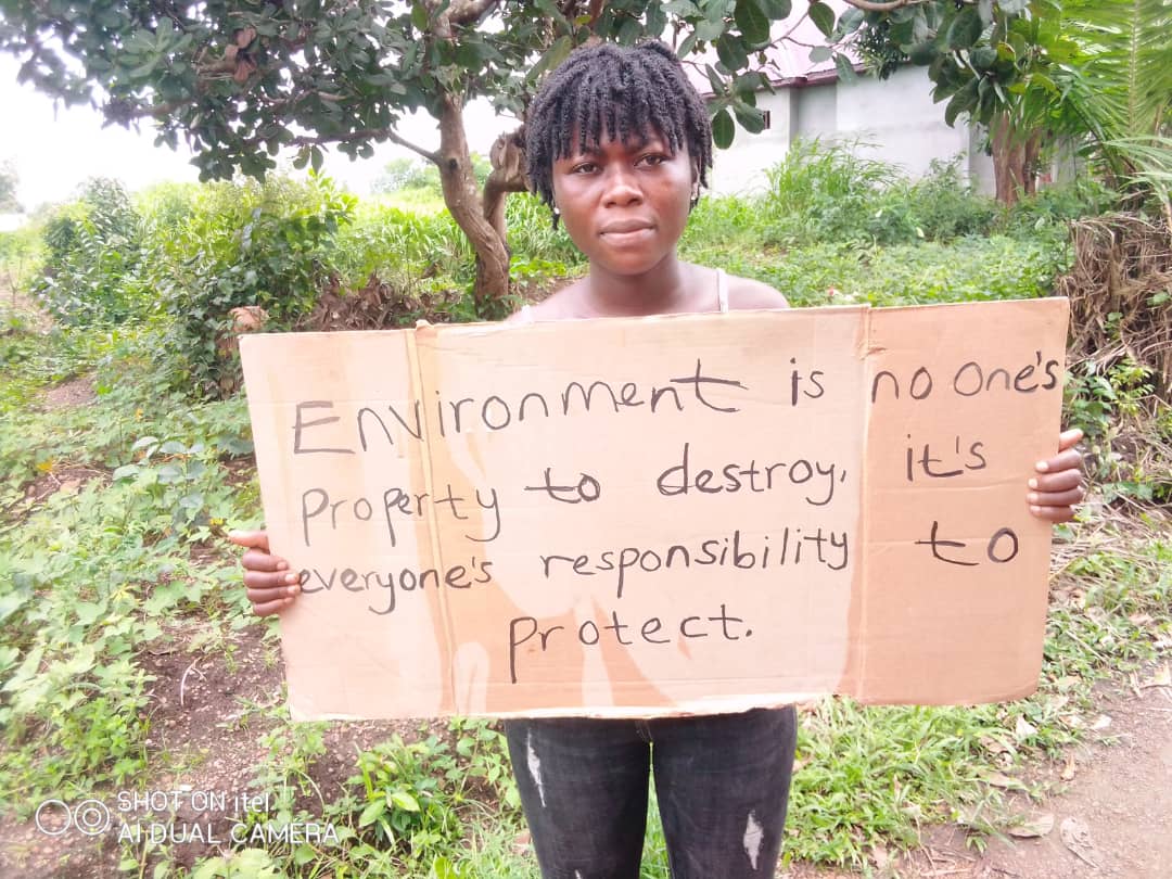 siagbaya96's tweet photo. Our environment have been tampered with negatively.
  STOP THE DESTRUCTION!!! https://t.co/IY7kfr6cpK
