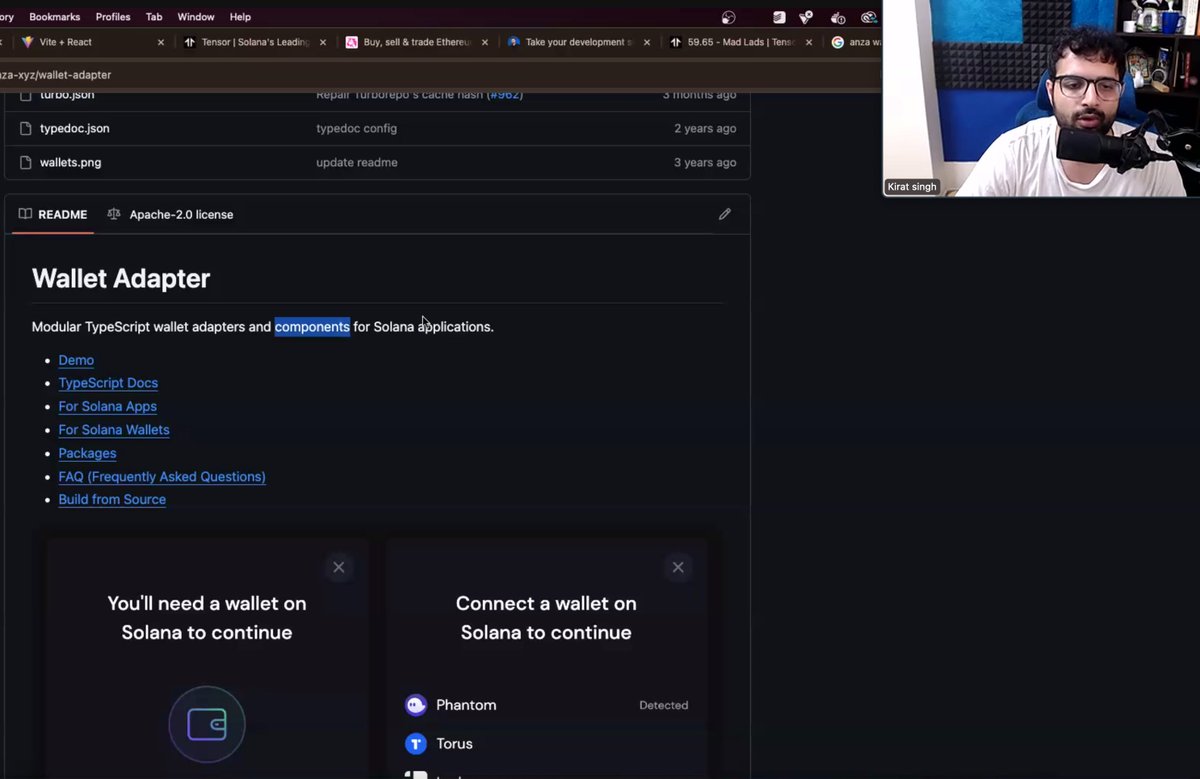yntpdotme's tweet image. 👨‍💻 𝗗𝗶𝘃𝗶𝗻𝗴 𝗶𝗻𝘁𝗼 𝗗𝗲𝗰𝗲𝗻𝘁𝗿𝗮𝗹𝗶𝘇𝗲 𝗔𝗽𝗽𝘀 📱⤵️

@100xDevs Web-3 Cohort 🔥📈

𝗪𝗲𝗲𝗸 𝟱: Solana Client Side Apps

This week, we unlocked the power of Dapps with @kirat_tw..!

(A thread 🧵)….
#100xDevs #opentoconnect #Web3 #100daysofcoding