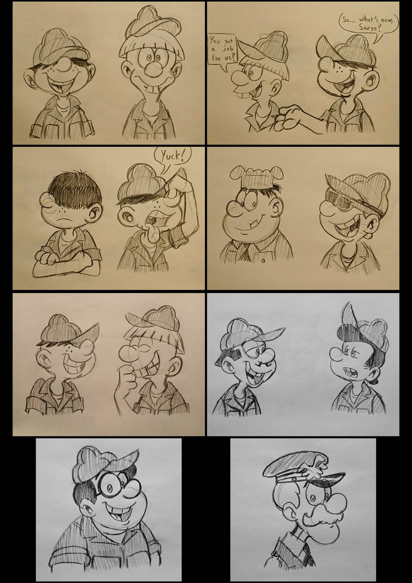 MatthewJGrisha1's tweet image. Beetle Bailey digital painting and character sketches (2024).
#beetlebailey #kingfeatures #mortwalker #comicstrip #1950s #nostalgia #digital #fanart #art #painting #firealpaca #traditional #sketch #August2024
