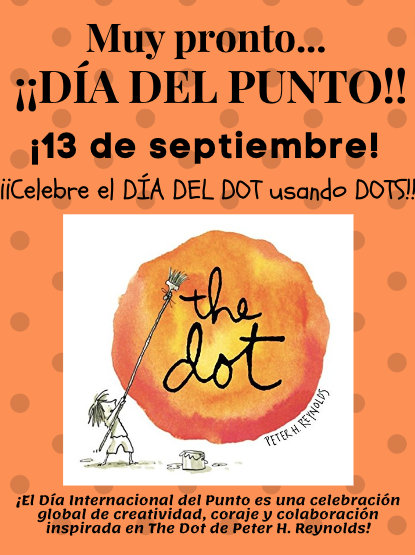 Dot Day is coming!! 🔴🟠🟢🟣🙌Get those dotted-up outfits ready! 💕📚#SeguinReads #MatadorMindset <a href="/MatsRead/">Matador Libraries</a> <a href="/SeguinISD/">Seguin ISD</a> <a href="/McQueeneyESISD/">McQueeney Elementary</a>