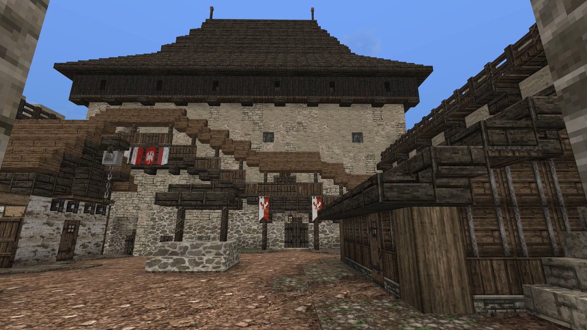 Tokeda71's tweet photo. Construction of a medieval castle inspired by the game Kingdom Come Deliverance and 15th century Bohemia.
#KingdomComeDeliverance #Minecraft #minecraftbuild #weareconquest https://t.co/sgYSLmgfkw