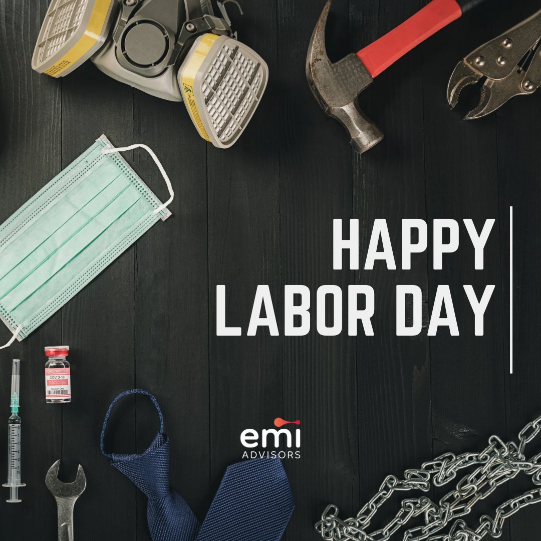 Happy Labor Day from EMI Advisors! 🎉 Today, we celebrate the incredible contributions of our team and partners. Thanks to their hard work and dedication, we stay at the forefront of #Interoperability and #DataAnalytics. We hope everyone has a restful day! #LaborDay #EMIAdvisors