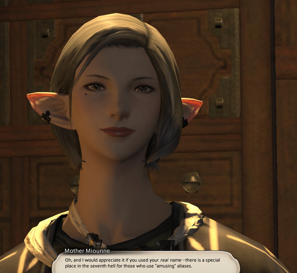 Daura_XIV's tweet photo. I couldn't resist-

#FFXIV 

and now we know why the character limit exists in names. https://t.co/tEcA5U0nae