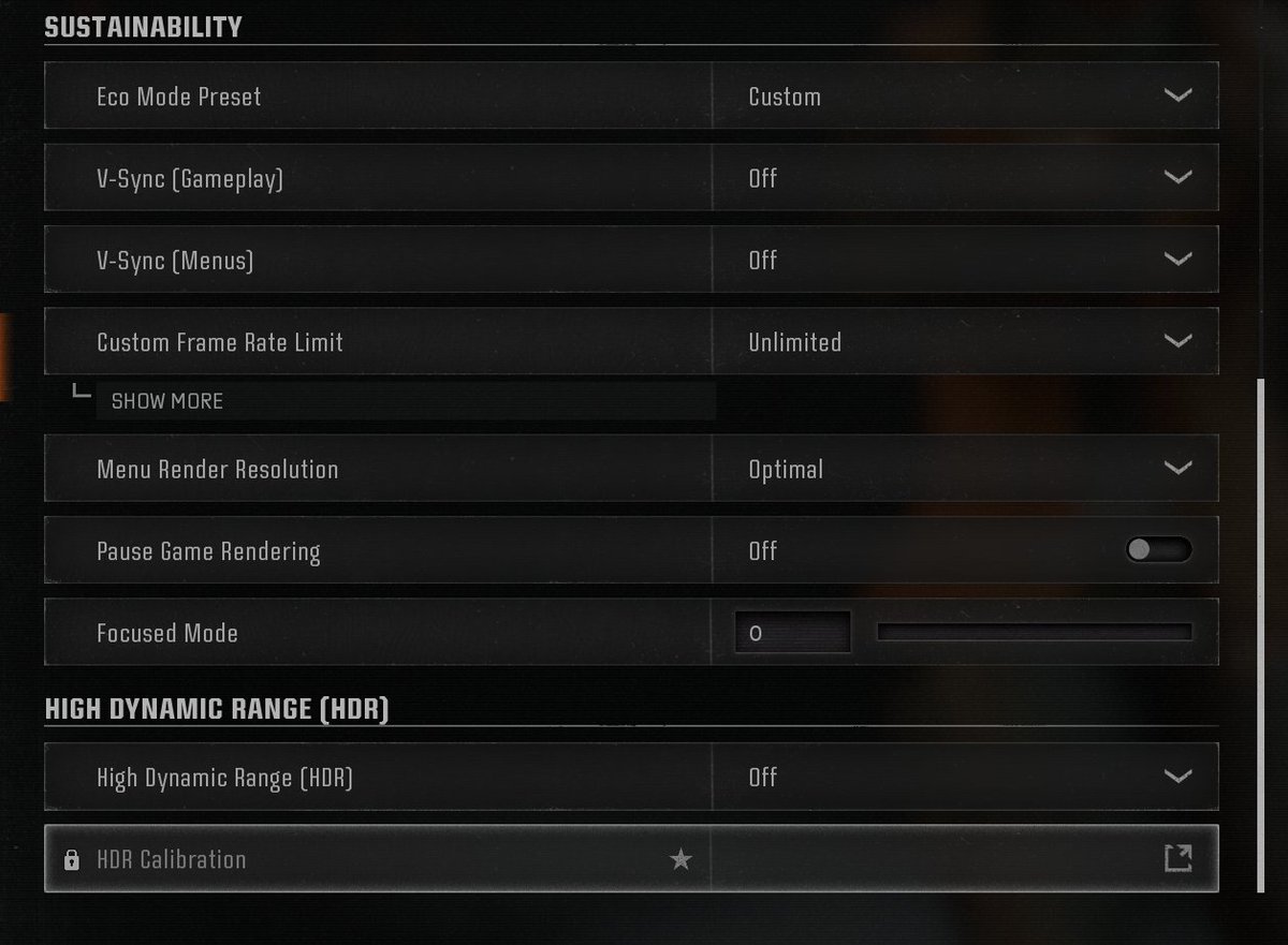 Best COD #BlackOps6 Settings for Max FPS:

Display Settings: