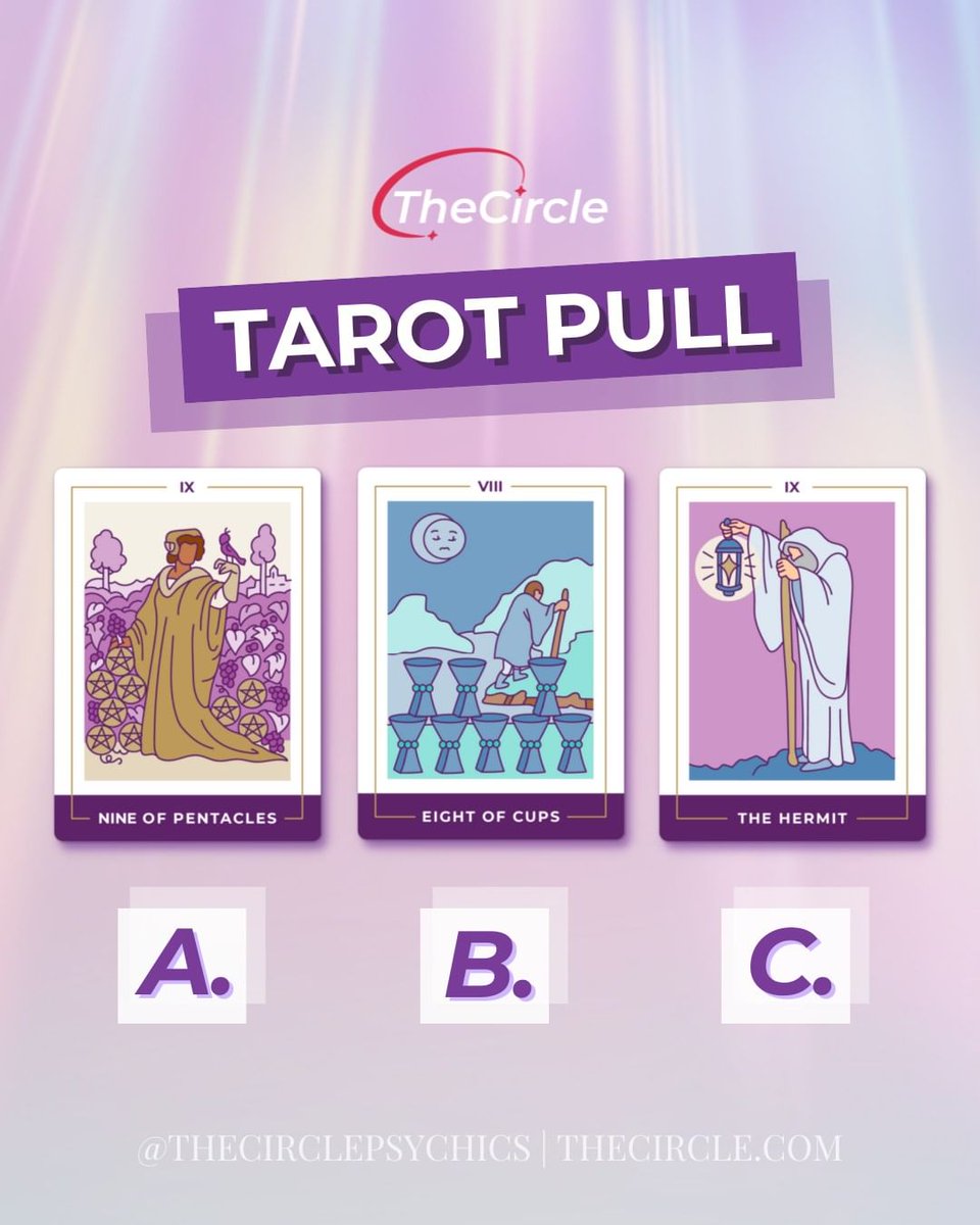 circlepsychics's tweet image. Navigating  this week's cosmic vibes like a modern mystic with this week's Tarot Card Pull✨

Visit us to claim your first consultation for free with one of our advisors - bit.ly/thecirclepsych…

#TheCirclePsychics #TarotPull #TarotWisdom #MysticalMoments