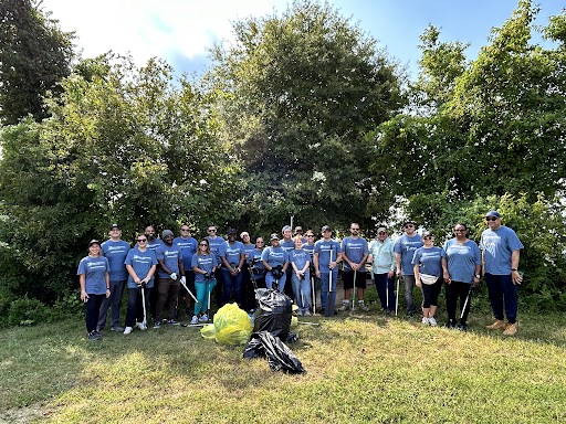 Yesterday, our Corporate Champions from <a href="/MGMNatlHarbor/">MGM National Harbor</a> joined us onsite for a shoreline cleanup and Talkin' Trash discussion. Thanks so much for your continued commitment of supporting our outdoor education programs! #corporatechampion #sponsor #support #environmentaleducation