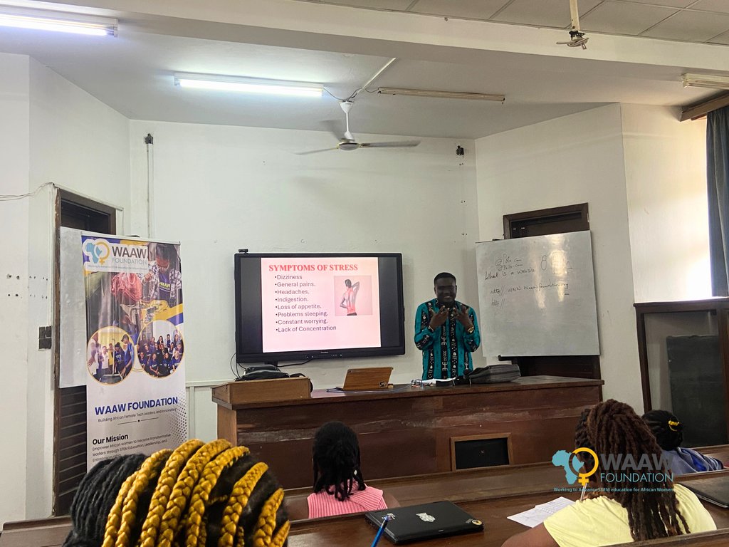 WAAW_Foundation's tweet photo. The highlight of Day 4 of the WAAW Fellows Summit, Accra Ghana.
#WAAWSummit2024 #STEMGirlsRule #GhanaFellowsSummit https://t.co/koNuotyZuf
