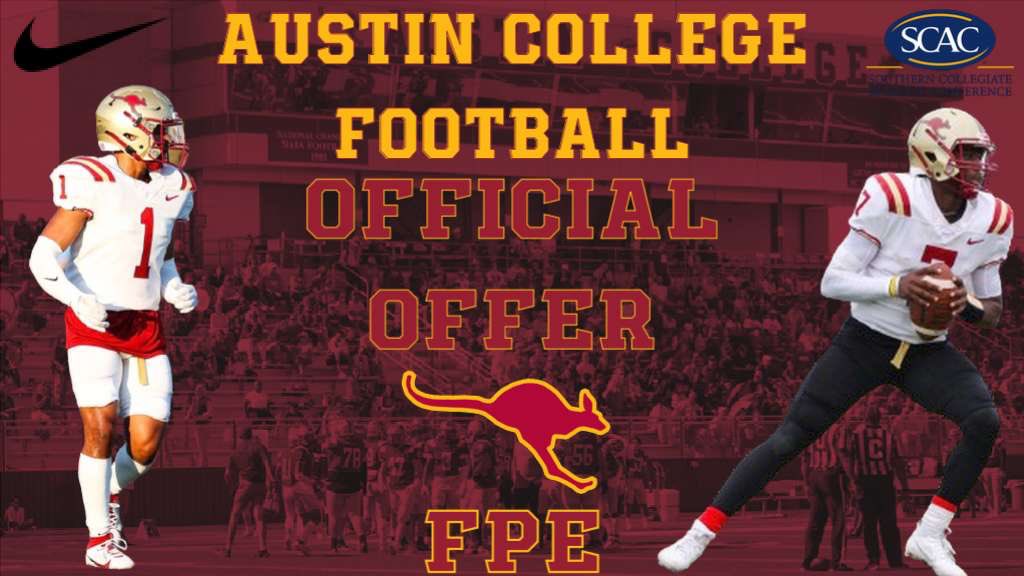 Carson French (@carso_french1) on Twitter photo #AGTG Grateful to recieve my 7th offer from <a href="/RoosFootball/">Austin College ’Roos Football</a>! Thank you to <a href="/CoachBennetNew/">Bennet New</a> for the consideration!
<a href="/Coaching4God/">Heath Ragle</a> <a href="/dakota_heinaman/">Dakota Heinaman</a> <a href="/CoachGarrettSm1/">Coach Garrett Smith</a> <a href="/coachevanstone/">Evan Stone</a> <a href="/CoachWest00/">Joe West</a> <a href="/JustinHuff12/">Justin Huff</a> #AGTG Grateful to recieve my 7th offer from <a href="/RoosFootball/">Austin College ’Roos Football</a>! Thank you to <a href="/CoachBennetNew/">Bennet New</a> for the consideration!
<a href="/Coaching4God/">Heath Ragle</a> <a href="/dakota_heinaman/">Dakota Heinaman</a> <a href="/CoachGarrettSm1/">Coach Garrett Smith</a> <a href="/coachevanstone/">Evan Stone</a> <a href="/CoachWest00/">Joe West</a> <a href="/JustinHuff12/">Justin Huff</a>