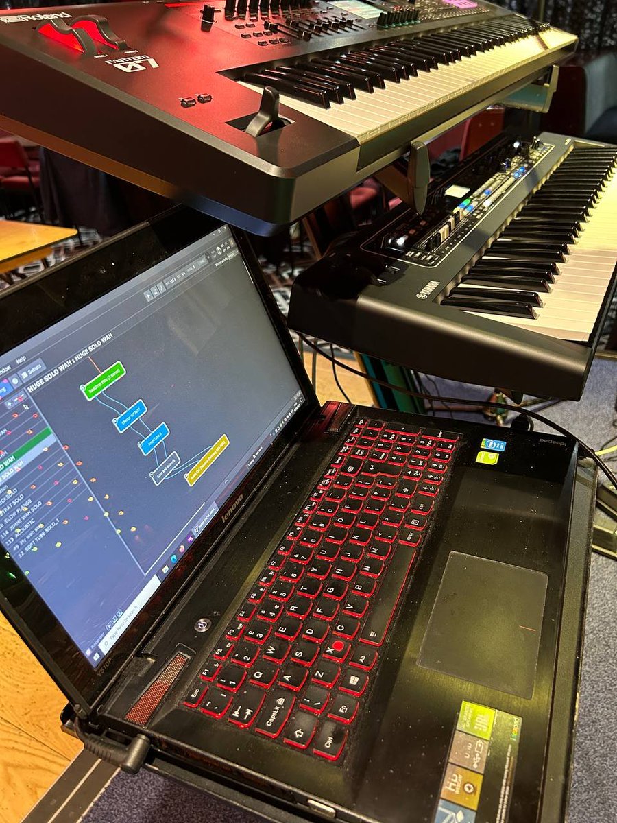 GigPerformer's tweet photo. Here are some stellar photos of Marty Wade's Gig Performer set up!
#gigperformer #audioplugins #daw #vst #pluginhost https://t.co/KCguLUe40w