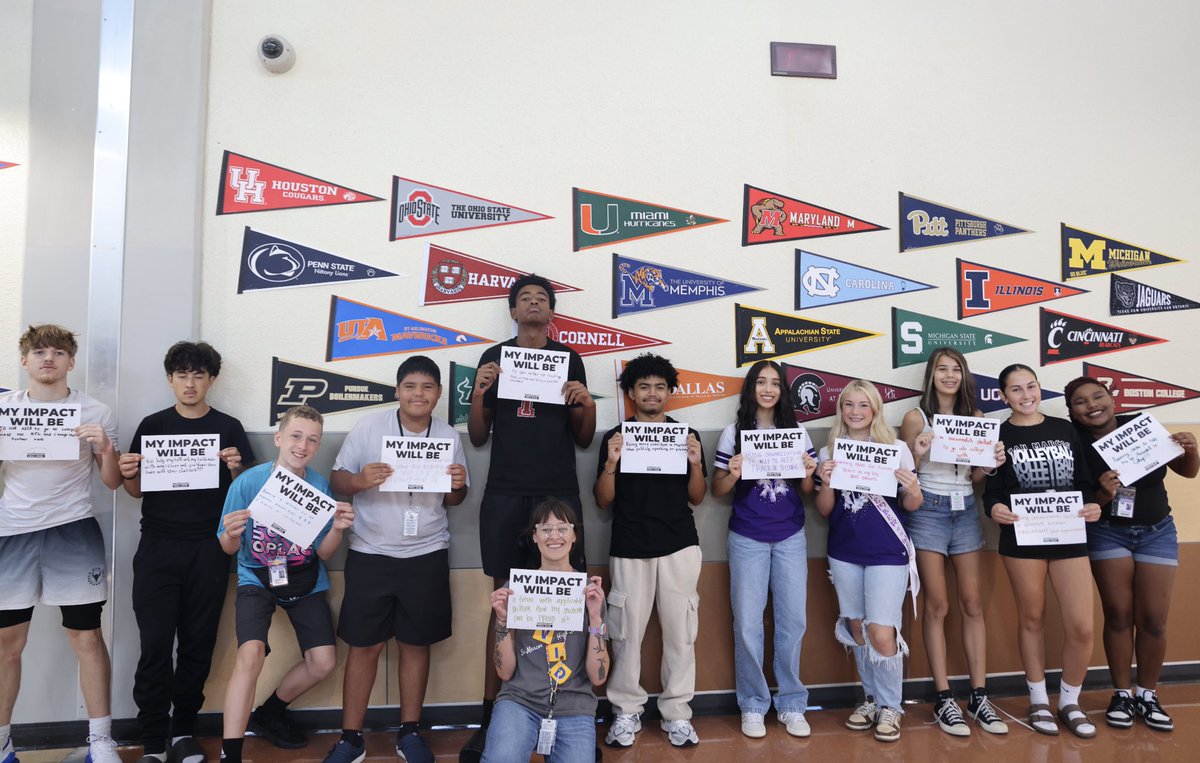 SMCISD celebrated the Inaugural AVID Day &amp; National College Colors Day today, August 30! This first-ever celebration honored the impact of AVID educators, students &amp; districts across the nation as well as the kick-off of College Football &amp; higher education! #ALLINRattlers