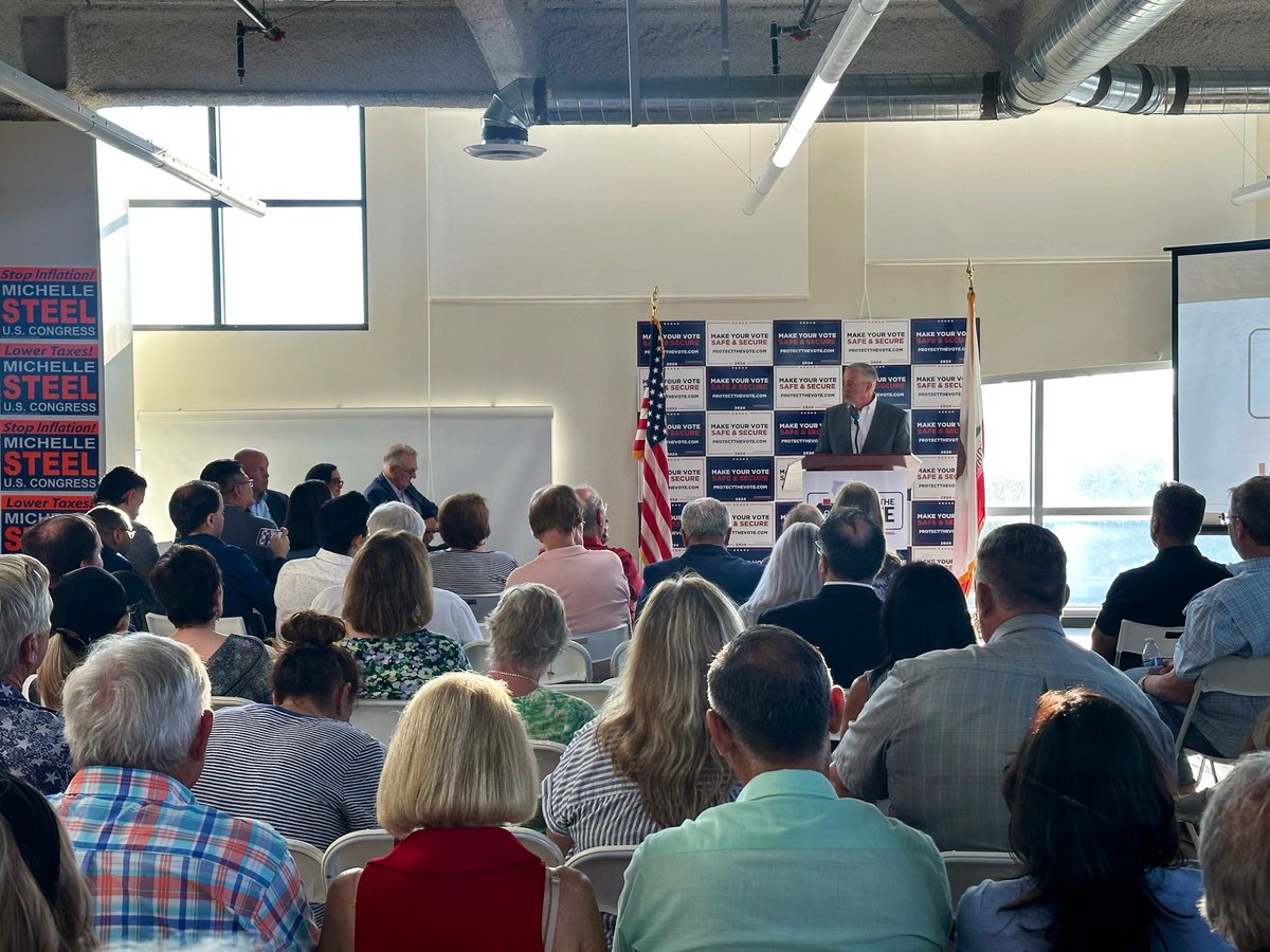 k_pitt01's tweet photo. Thank you @ChairmanWhatley, @MattWhitaker46, @millanpatterson, &amp; #ShawnSteel for joining us in OC for the #ProtectTheVoteTour. CA has worked relentlessly on safe, secure elections since 2019 and won’t slow down! Join us: https://t.co/bR3vsNF9I8 https://t.co/SXCf148P67