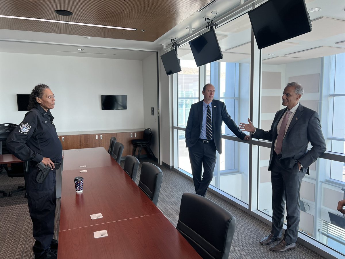 .<a href="/CBPSanDiego/">CBP San Diego</a> protects our border while facilitating lawful travel and commerce at the San Ysidro Port of Entry — the busiest land border crossing in the Western Hemisphere. CBP’s work with Mexican partners is bolstering our mutual security and prosperity. <a href="/ConsuladoUSATJ/">U.S. Consulate Tijuana</a>