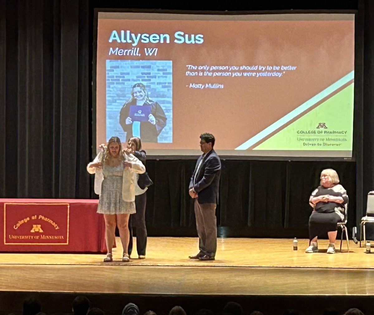 1semling's tweet photo. Congrats Ally https://t.co/ty16mpPsSi
