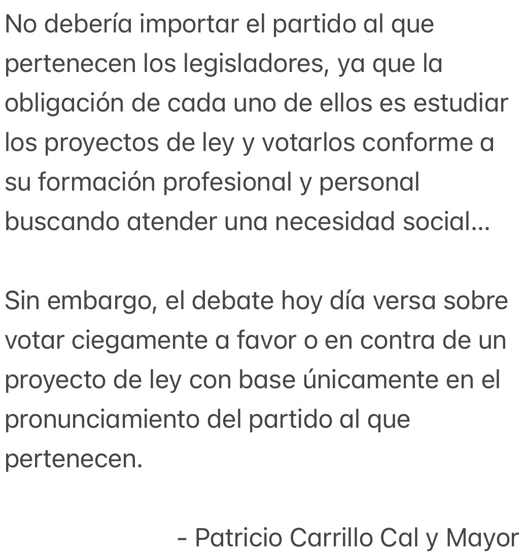 ccymabogados's tweet photo. El debate respecto a la sobrerrepresentación en el Congreso de la Unión es muy pobre… https://t.co/VhPK1NmczQ