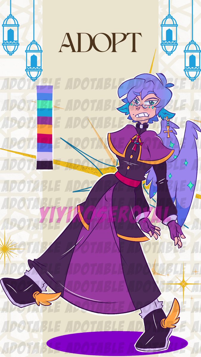 SarlonR's tweet photo. Theme : The last Servant 
SB:$20   
Mi: $5   
AB: $80  
Payment: 
PayPal  You will get: 
1 Full body Pictures without watermark, transparent background and a comission half body base free, if you Auto BUY you get a NSFW comission
#Adopt #charaterart #adoptable #sellart #cartoons https://t.co/EQKIFG2u0w