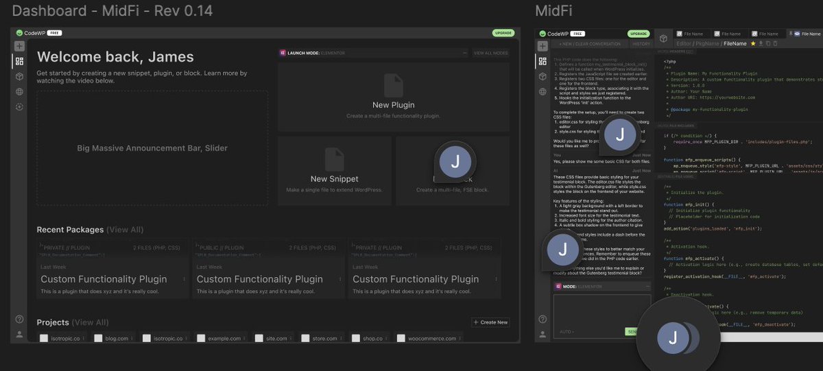 jameswlepage's tweet image. Great q @rajendrazore 

@codewp_ai is almost 2 yrs old. It still is very competitive due to the underlying models and the industry specific tooling like AI previews powered by WP Playground. But it&apos;s definitely slipping, and things like Cursor are awesome 

Sidenote -It&apos;s fun to…