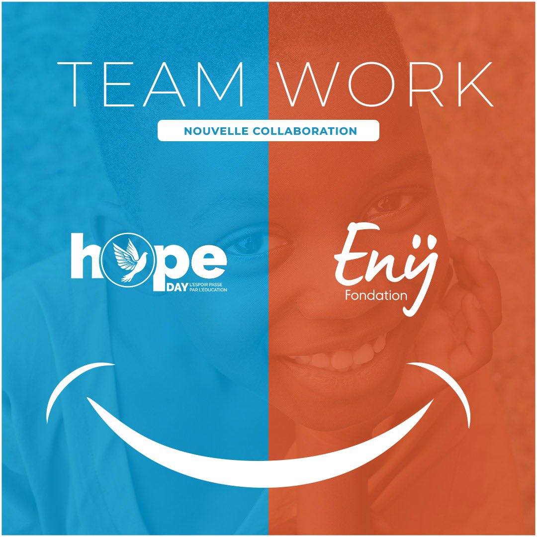 HopeDayCameroon's tweet photo. A plusieurs c’est mieux 🥹

Enÿ Fondation et Hope Day Cameroon se mettent ensemble pour apporter du sourire aux enfants démunis à travers l’éducation.

Cette belle collaboration débute avec la campagne HopeDay édition 4 ayant pour objectif de scolariser 50 enfants démunis

#HDC https://t.co/h2nXcK1Eju