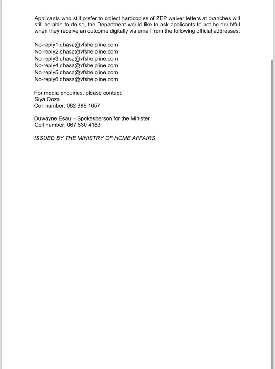 openbordersic's tweet photo. News Flash!

Waiver outcome applications are now being delivered digitally. A game-changer for national security, efficiency, and job creation in South Africa. 🇿🇦

Stay tuned for more updates as we continue to help you navigate these innovative changes.

#Immigration #HomeAffairs https://t.co/eUkAWhTseY