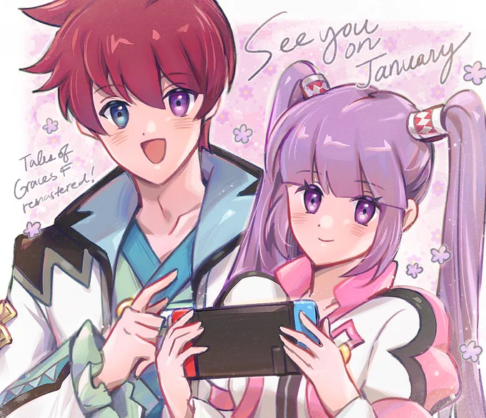 Tales of graces remaster is finally real!!! I cant wait to see my favorite family again  