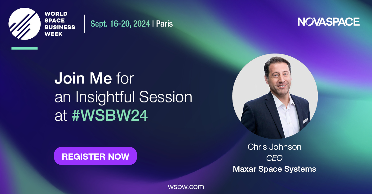 LanterisSpace's tweet image. We are counting down the days until the World Space Business Week! Don’t miss the session on “Space Factory: Where Tomorrow&apos;s Satellites Take Shape” where our Chief Executive Officer, Chris Johnson, will be speaking. See you there!

#WSBW24 #WSBW #SpaceSummit #SpaceEvent