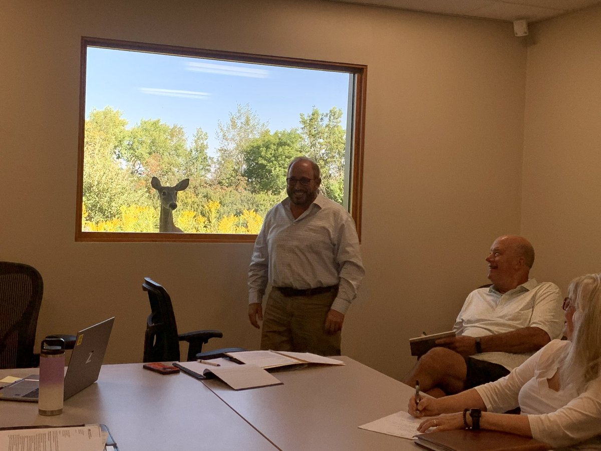 Meeting in Ely this morning. Good conversation, compromise and collaboration. And then for some reason everyone got distracted. 😉