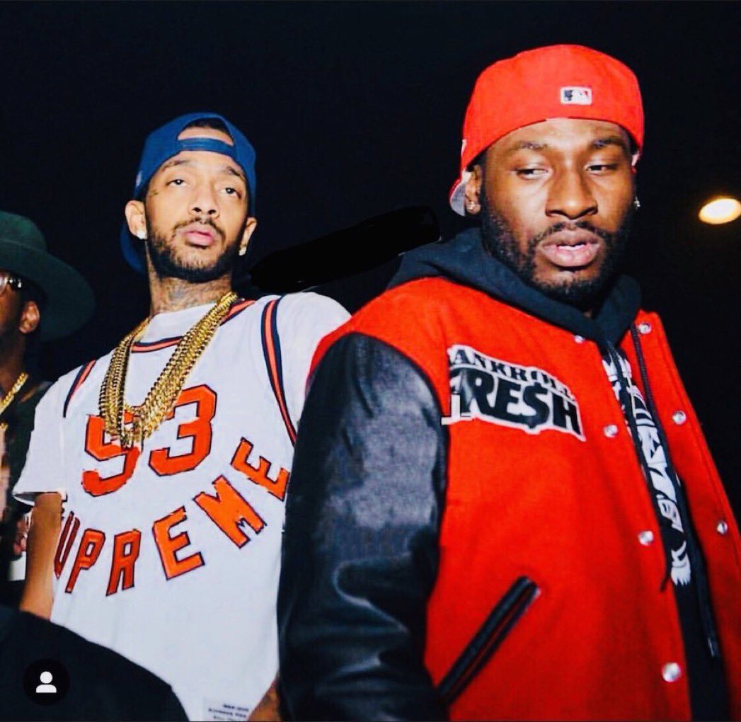 1DJFirstClass's tweet photo. A Nipsey Hussle &amp; Bankroll Fresh Record Would’ve Been ⛽️🕊️ https://t.co/Q4UutWnLFm