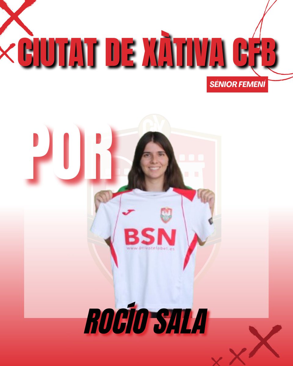 ⚽️ Més presentacions de jugadores del #CDXSéniorFem

🚺 Irene García
⚡️ EXT / LAT
🗓 16 anys
⚪️🔴 5a temporada al CDX

🚺 Rocio Sala
🧤 POR
🗓 24 anys
⚪️🔴 1a temporada al CDX

#CDX24_25 #JuntsCapAlFutur