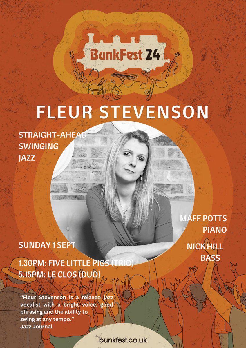 fsjazz's tweet photo. @WBunkfest time!! 🥳 
I’ll be playing with Maff and the Magictones on the main stage tomorrow, then a couple of fringe gigs on Sunday. 👇 Be great to see you at one! 
#Wallingford #festival https://t.co/rYKZzKtqfq