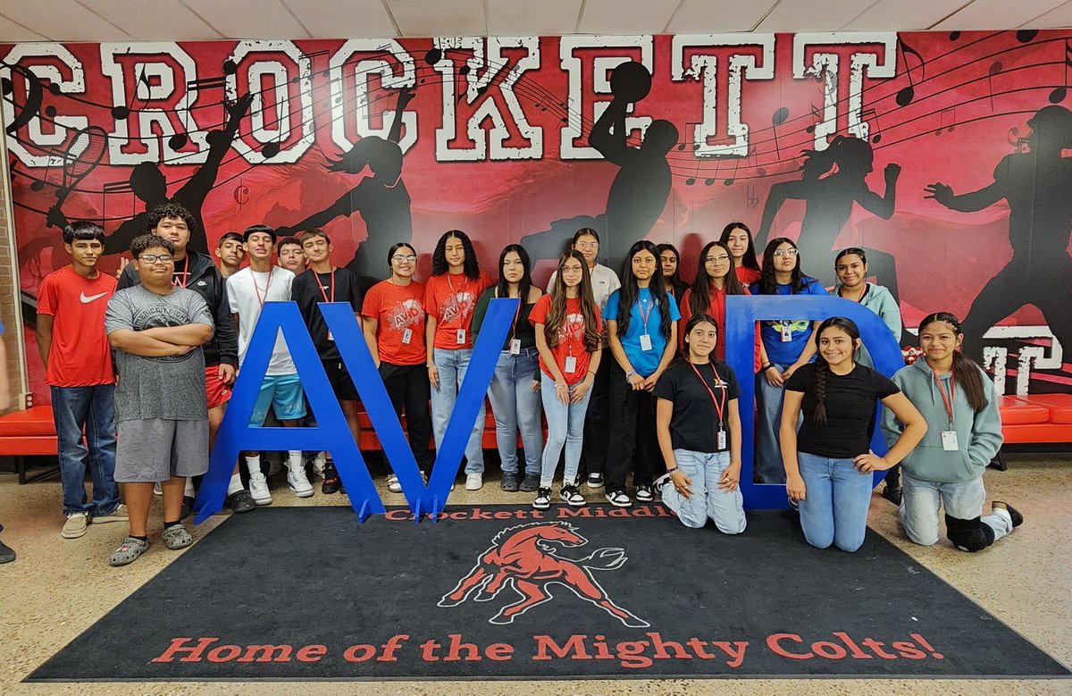 Celebrating the 1st AVID Day! What is your AVID Colts Impact? #AVIDColtsImpact #AVIDcolts2425
#AVIDIMPACT 
<a href="/AVID4College/">AVID</a> <a href="/CrockettColts/">Crockett MS</a> <a href="/ODTX_AVID/">AVID in ACTION</a> <a href="/senovio_ortiz/">Noe Ortiz—-Crockett MS Head of School</a> <a href="/EctorCountyISD/">Ector County ISD</a> <a href="/KeeleySBoyer/">Keeley Boyer</a>