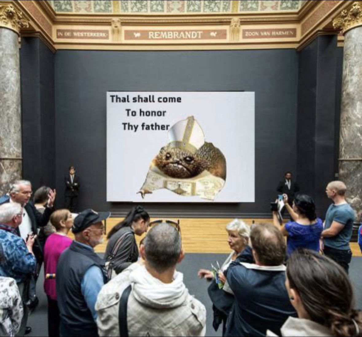 Ribbit ✝️🐸

"Thou shalt leap with faith," proclaimed the Holy Frog Father. "When faced with FUD, trust in the leap. The unknown is not to be feared, for I, the Holy Frog Father, guide those who ape in with courage and conviction."