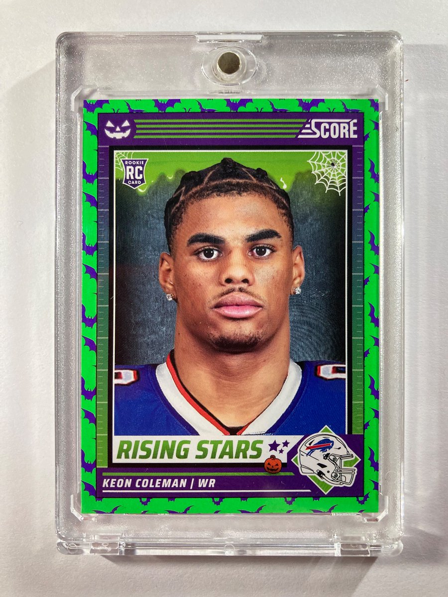 🎁Appreciation Day Giveaway🎁

Winner Announced Thursday

🔥Keon Coleman Score A Treat Green Bats Rookie Card #Seminoles #BillsMafia 

To enter
1. Follow
2. Retweet
3. Like