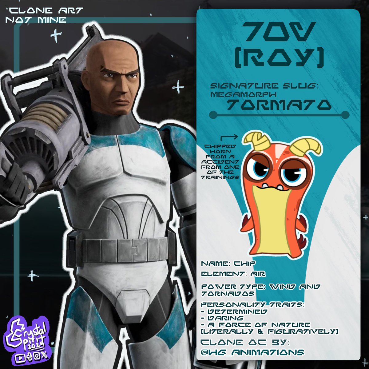 CrystalSpirit7's tweet photo. Updated the 241st/The Hill Company signature slugs :] #StarWars #slugterra #theclonewars #clonewars #thebadbatch #badbatch #tbb #crossover #swtwt #clonetrooper #clonetroopers #TukkTales #art #fanart #oc #ocart #clones https://t.co/lws0TRiIVv