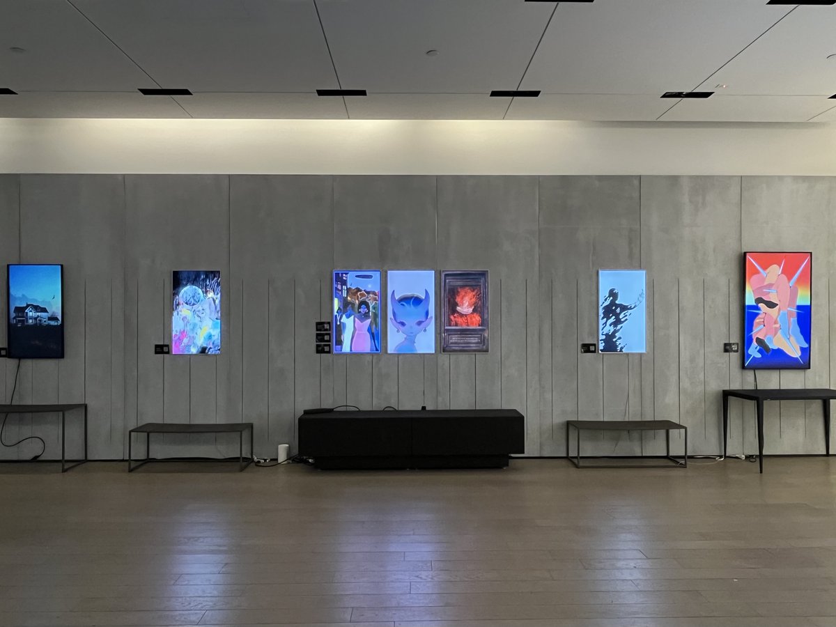 anloremi's tweet photo. so honored to have curated SuperRare's irl exhibition, “Tales of Seasons,” opening today in nyc. 🥹

grateful for this group of insanely talented &amp; wonderful artists who have submitted 17 beautiful 1/1s for the theme. rsvp &amp; work details in thread. 

see you all tonight!! 🫡 https://t.co/vhikcYEofK