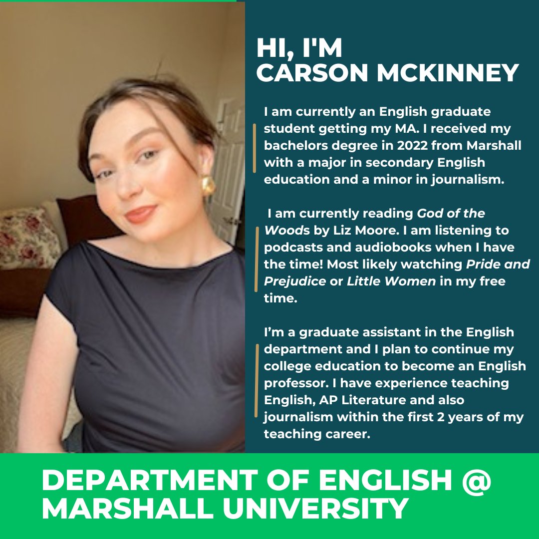 Everyone, meet Carson! 

If you're one of our amazing students and would like to be introduced (and bragged about) by us, then DM us now.