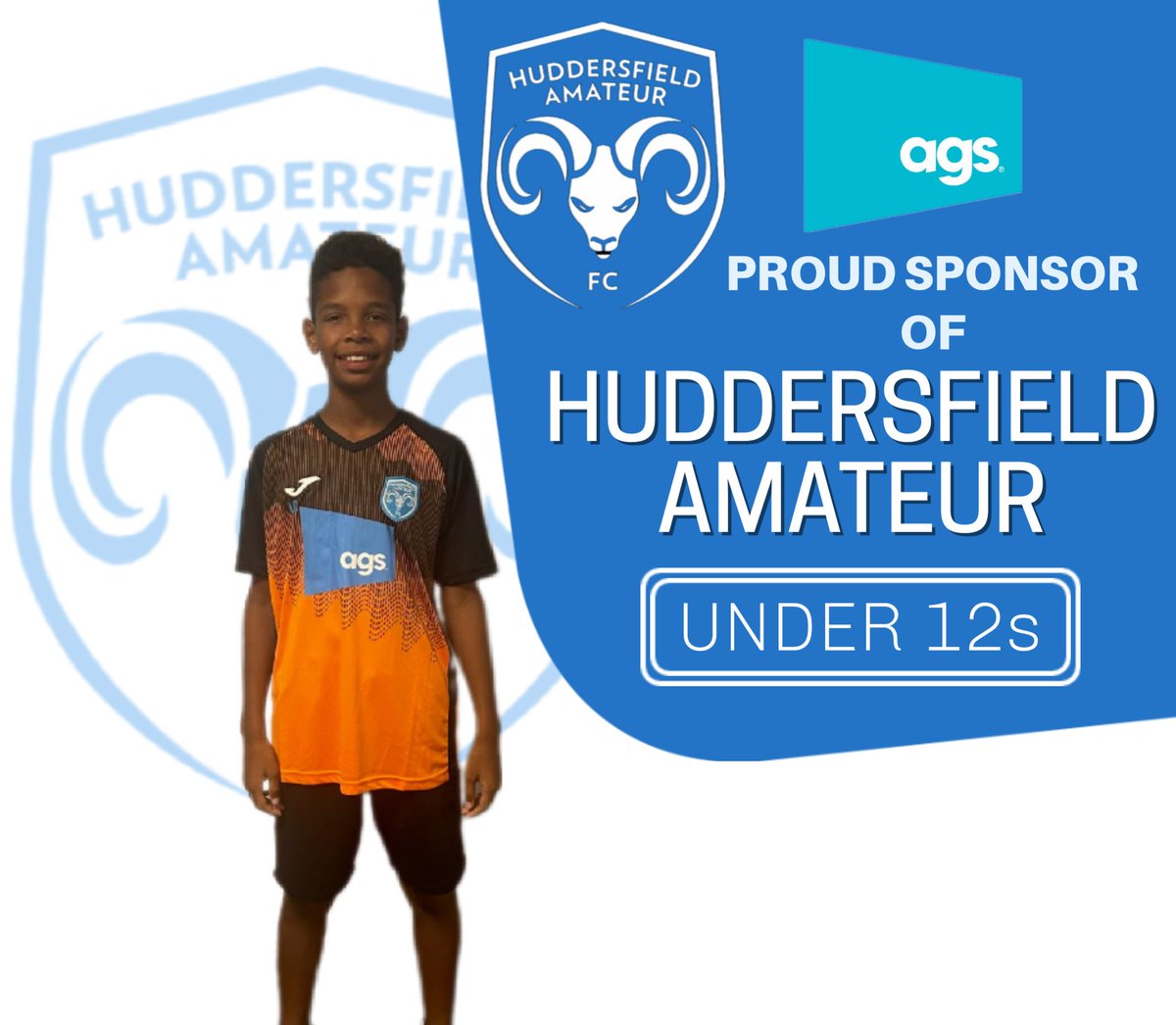 AGS proud Sponsor of out under 12s boys.  #oldearth #halifax #Huddersfield #brighouse #local #elland #grassroots