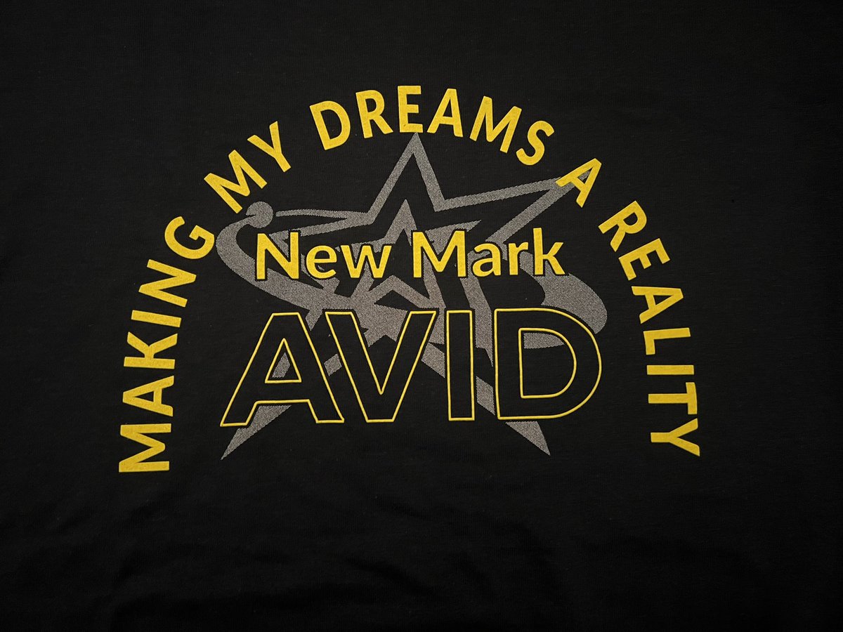 NewMarkAVID's tweet photo. The @NMMSNorthstars AVID classes celebrated #AVIDday today by signing their contracts, getting their AVID shirts, and declairing their #AVIDImpact We can’t wait to see all the amazing things these students do this year! @NKCSchools https://t.co/rAOQtqN52I