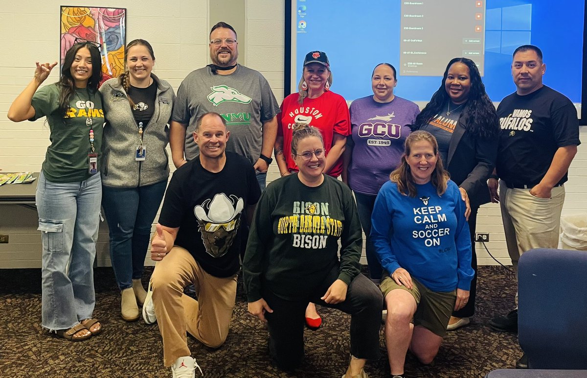 Katy Roede (@katyroede) on Twitter photo College Colors Day in <a href="/adams14schools/">Adams County School District 14</a> was great!
I managed to represent all of mine! #OnWisconsin #GoCoogs #EatEmUpKats College Colors Day in <a href="/adams14schools/">Adams County School District 14</a> was great!
I managed to represent all of mine! #OnWisconsin #GoCoogs #EatEmUpKats