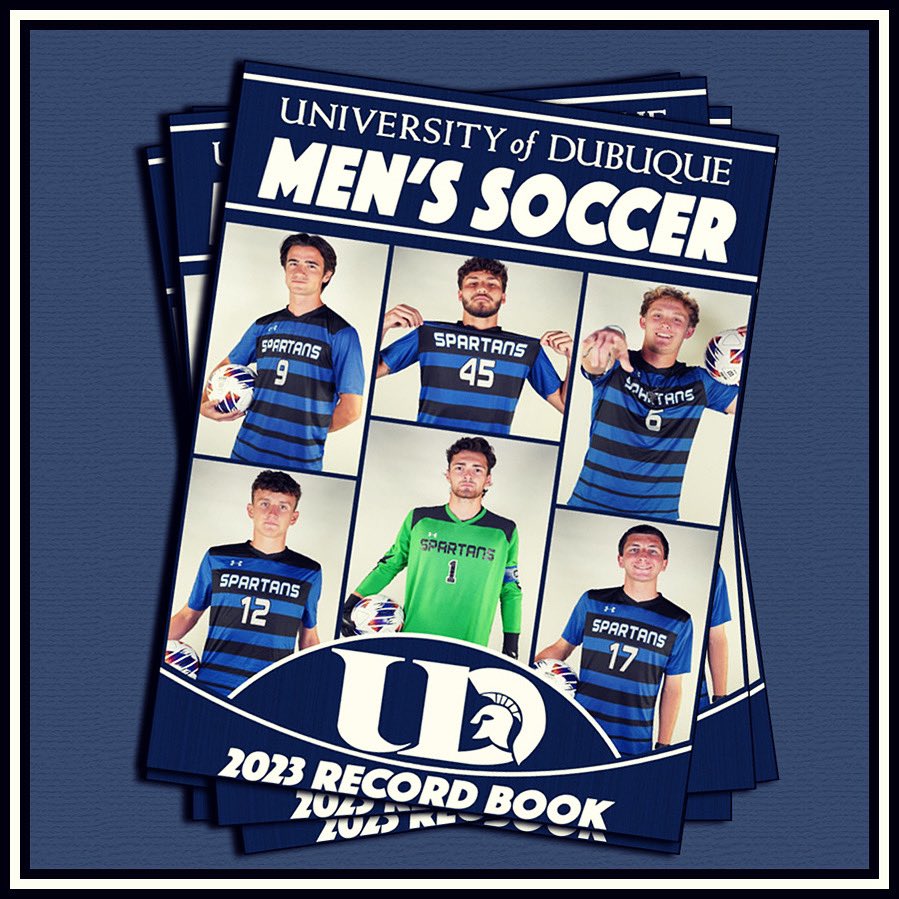UD Stats and Record Books (@udubuquestats) on Twitter photo π¨π¨π¨ The 2023 UD Menβs Soccer Record Book is online! π¨π¨π¨
Find it at: UDSpartans.com/RecordBooks
<a href="/UDMensSoccer/">Spartan Soccer</a> // <a href="/UDubuqueSports/">University of Dubuque Spartans</a> π¨π¨π¨ The 2023 UD Menβs Soccer Record Book is online! π¨π¨π¨
Find it at: UDSpartans.com/RecordBooks
<a href="/UDMensSoccer/">Spartan Soccer</a> // <a href="/UDubuqueSports/">University of Dubuque Spartans</a>