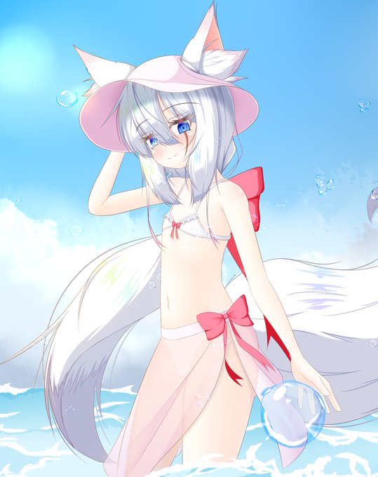 #今月描いた絵を晒そう

なんだかんだ4枚描いてた。リプ欄にもう1枚すけべなの 