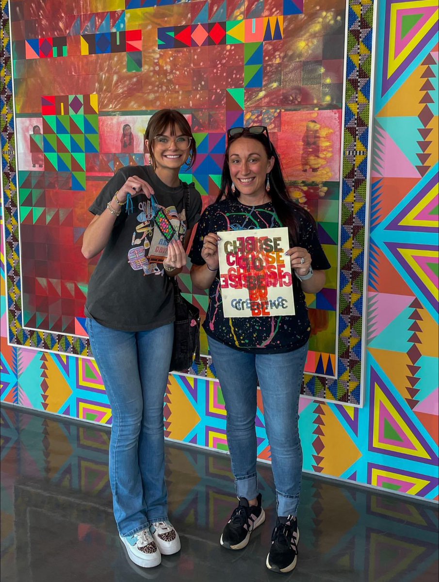 katiepcsd's tweet photo. Loved PL today w/the awesome team @ZuckermanMuseum at KSU. Seeing my awesome art teachers create together &amp; develop resources to use in our visual art classrooms in Paulding, made my day! Also, it’s amazing to have young teachers working w/their former teachers! Full Circle! https://t.co/qgQfjdeN3G