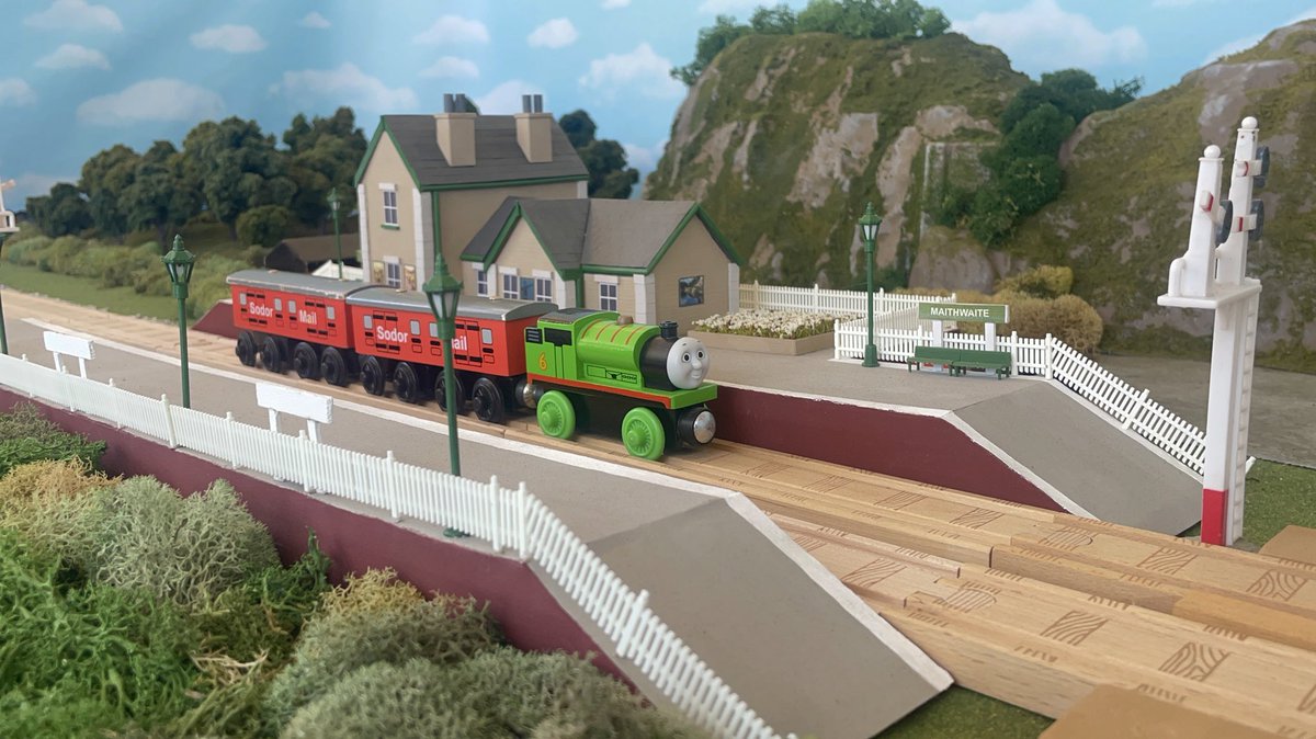My new project this summer was Maithwaite Station! It took me longer than I thought but this is definitely one of  my favorite projects I’ve worked on! ⚒️