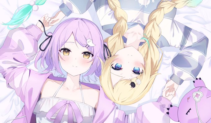 お泊り会
#えまぁーと #るなパレット 