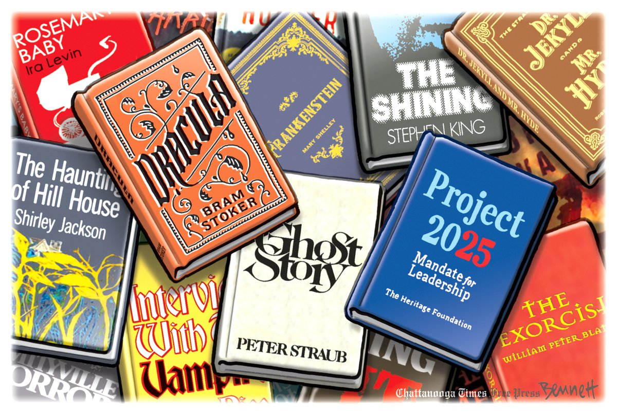 BennettCartoons's tweet image. 8/31/2024- Horror Classics #horror #HorrorStories #HorrorClassics #Project2025 timesfreepress.com/news/2024/aug/…