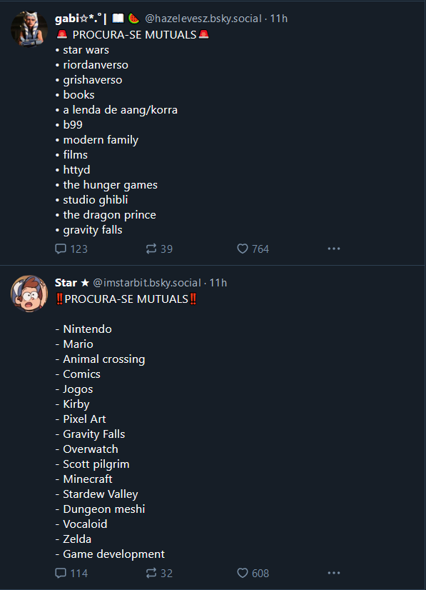 SiNxPlays's tweet photo. Mano, minha home do bluesky só tem isso kkkk https://t.co/oCn6QhclIW