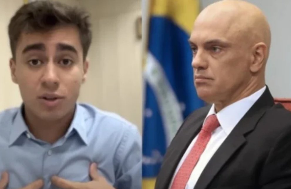Nikolas Ferreira propõe paralisar Congresso Nacional após Alexandre de Moraes suspender X.