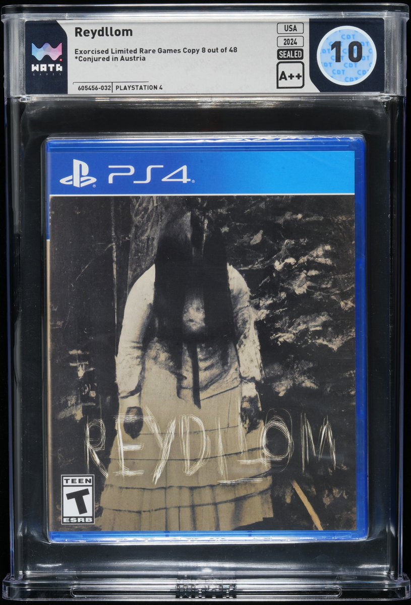 ltdraregames's tweet image. Reydllom: The most terrifying game in the last 100 years! 3pm EST Monday 2nd of Sept. 

Only available in limited rare quantities at limitedraregames.com

🎉Follow, rt, like and comment for your chance to win a cursed edition.🎉

*Rating of copy received is random