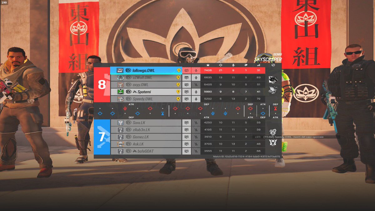 lollo (@lollowga) on Twitter photo First Playday of the first <a href="/ELC_EsportsR6/">Euro League&Cup</a> Fall League Qualifier
4-7 vs <a href="/R6Maze/">MAZE Esports x R6</a>
8-7 vs <a href="/LotusKnights/">Lotus Knights: ZERO</a>
GGs all and focus on the second round First Playday of the first <a href="/ELC_EsportsR6/">Euro League&Cup</a> Fall League Qualifier
4-7 vs <a href="/R6Maze/">MAZE Esports x R6</a>
8-7 vs <a href="/LotusKnights/">Lotus Knights: ZERO</a>
GGs all and focus on the second round